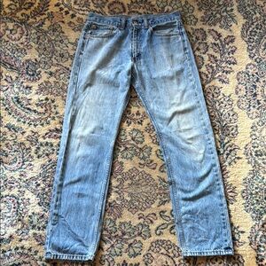 Levi's 505 Classic Blue Straight Jeans Timeless Fit 22/15 Date